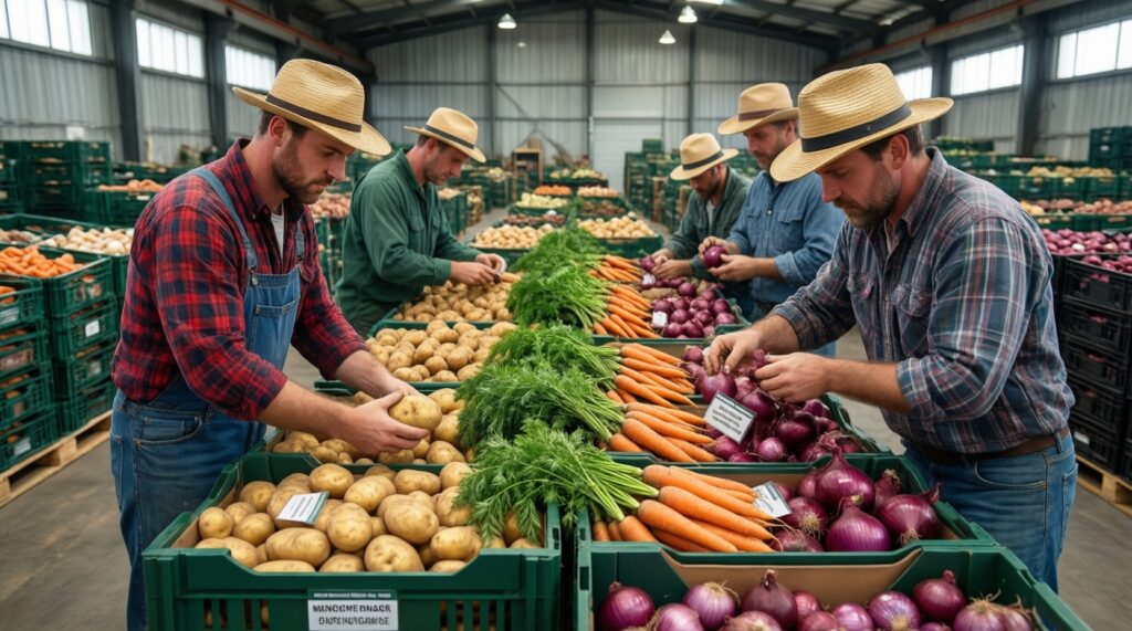 Сельское хозяйство: сезонные работы, поддержка фермеров, местная продукция - иллюстрация