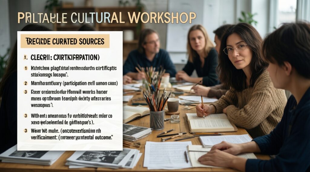 Культура и традиции: события, выставки, фестивали и сохранение наследия - иллюстрация